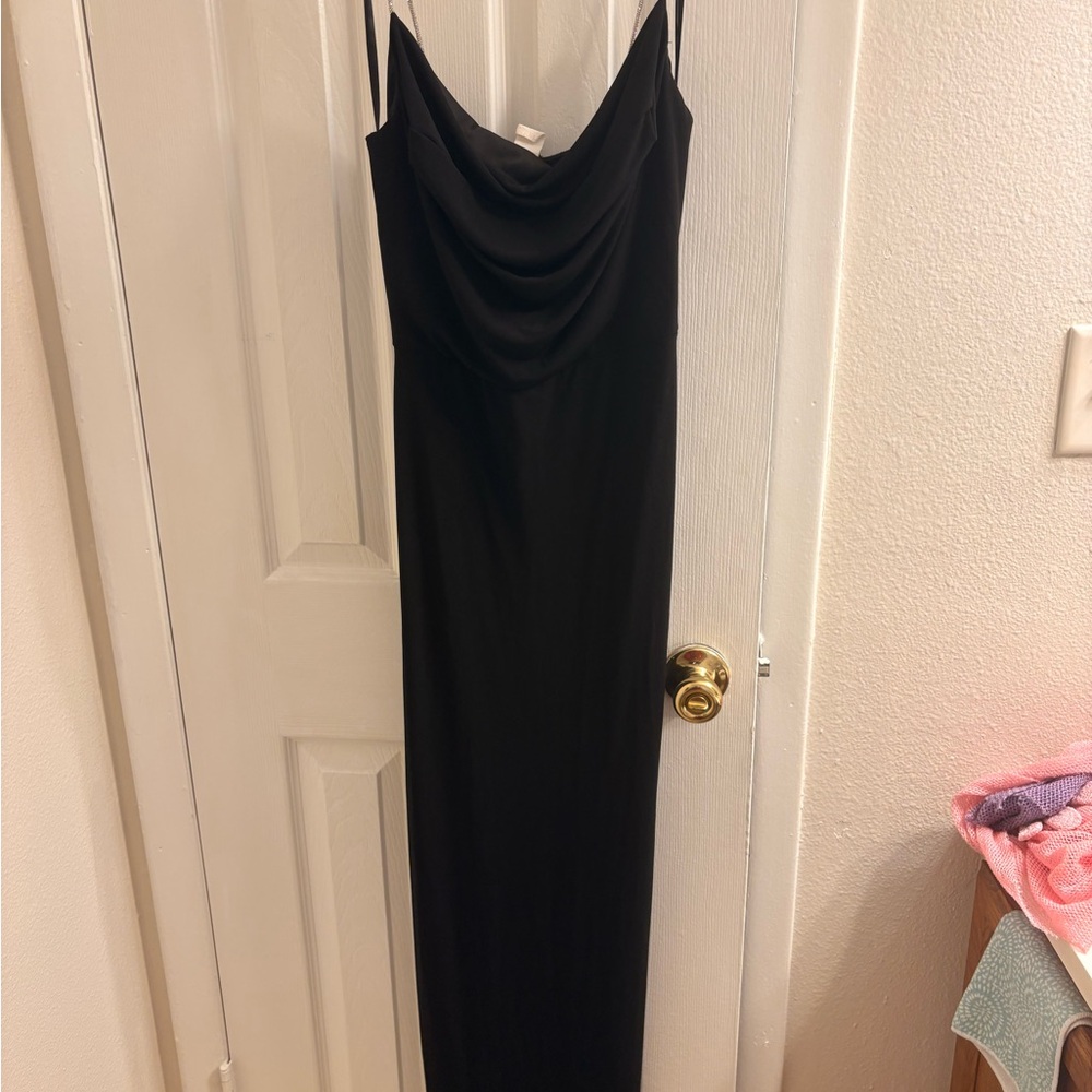 Windsor Black Strapless Dress